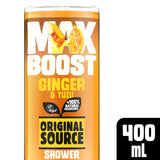 Original Source Max Boost Ginger and Yuzu Shower Gel 400ml