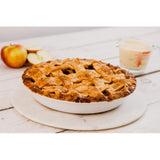 Pyrex ceramic pie dish white 25cm, imported from the UK
