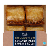 M&S Collection 4 Classic Pork Sausage Rolls 188g