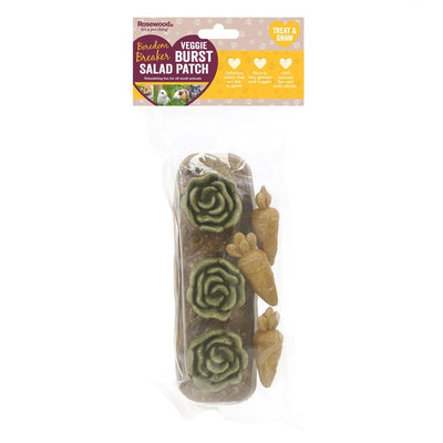 Rosewood Veggie Burst Salad Patch Small Animal Treat 200g