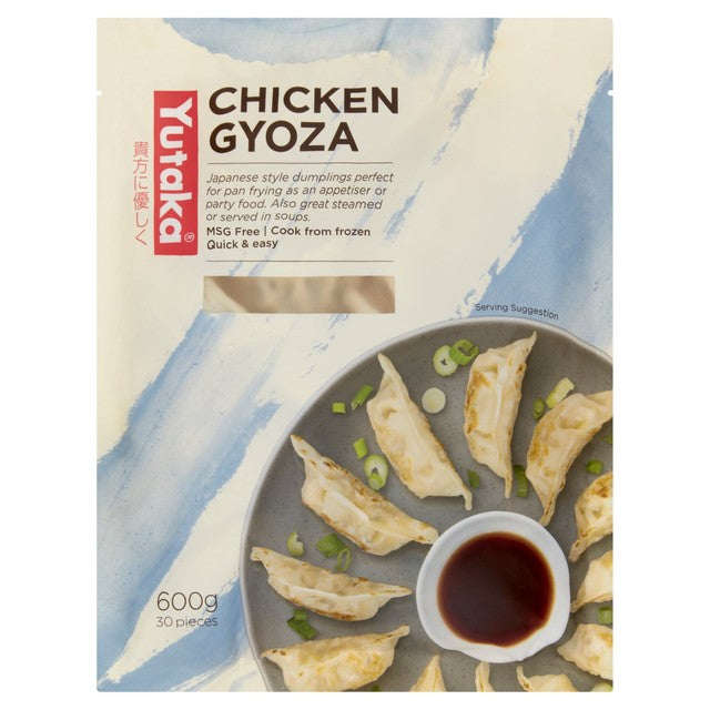 Yutaka Frozen Chicken Gyoza 600g (British brand)