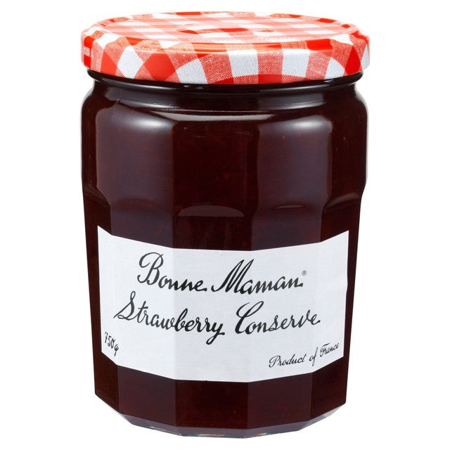Bonne Maman Strawberry Conserve 750g - British product