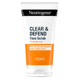 Neutrogena salicylic acid face scrub 150ml, imported from the UK