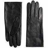 M&S leather gloves black size L, imported from the UK