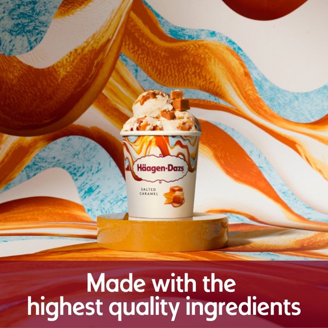 Häagen-Dazs salted caramel ice cream 460ml, UK version