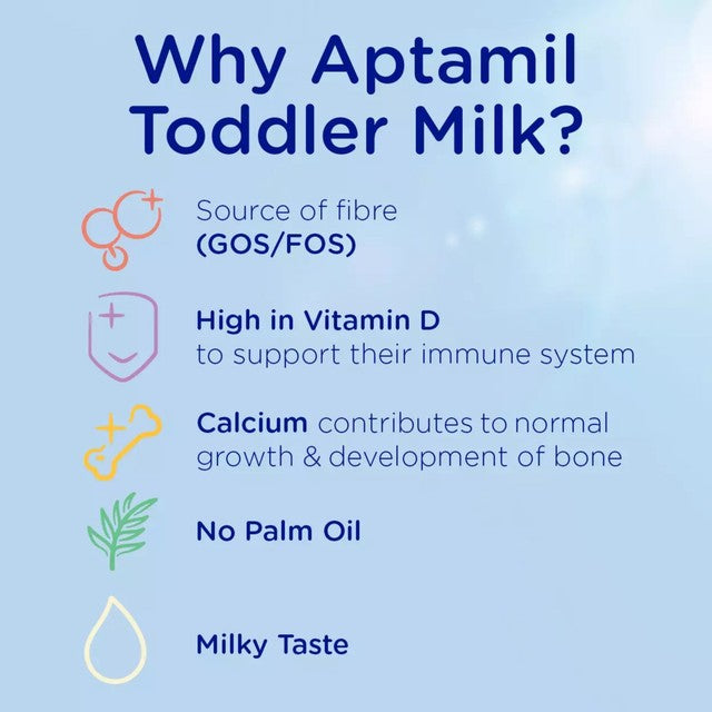 Aptamil toddler milk formula powder vanilla 800g - British product