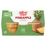 Nature's Finest Fruit Pots Pineapple in Juice 4 x 113g