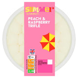 Sainsburys Summer Peach Raspberry Trifle 600g