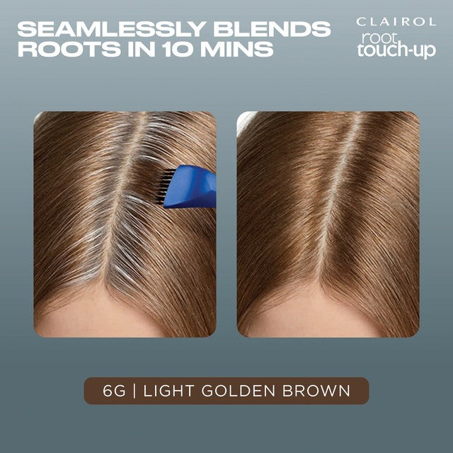 Nice N' Easy root touch-up hair dye 6G Light Golden Brown - British product