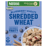 Nestle Shredded Wheat Bitesize Blueberry Wheats Cereal 450g (British brand)
