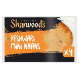 Sharwood's Peshwari Mini Naan Breads 4 Pack