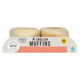 M&S English Muffins Breakfast Muffins 4 per Pack