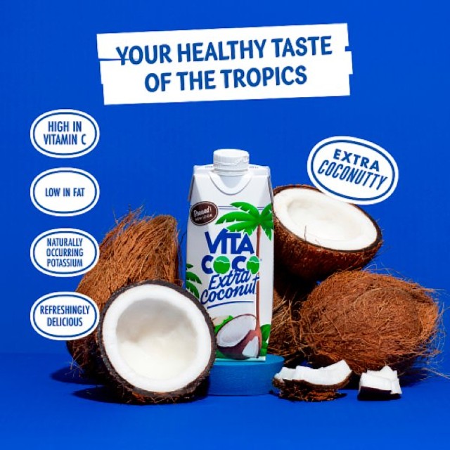 Vita Coco extra coconut water multipack 12 x 330ml (British brand)