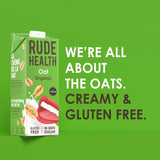 Rude Health organic oat drink 1L, imported from the UK