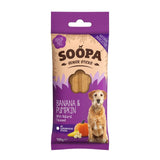 Soopa banana and pumpkin senior dental sticks 100g (British brand)