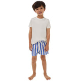 M&S blue swim shorts for ages 3-4, imported from the UK