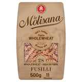 La Molisana wholewheat fusilli pasta 500g, UK version