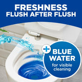 Bloo original blue toilet rim blocks 2 x 50g - British product