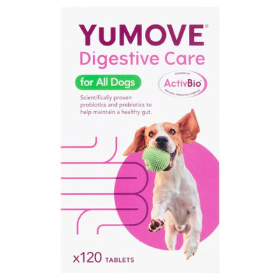 Lintbells YuMOVE Dog Digestive Health Probiotics Supplement 120 Tablets