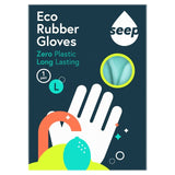 Seep eco rubber gloves large (British brand)
