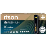 ITSON Itspremium AAA Alkaline Batteries 10-Pack