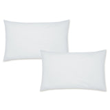 Catherine Lansfield Easy Iron Percale Pillowcase Pair White Bedding 50x75cm