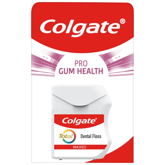 Colgate Total Pro Gum Health Interdental Floss 25m - British product