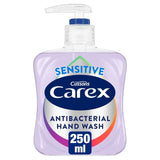 Carex sensitive antibacterial hand wash 250ml - British product