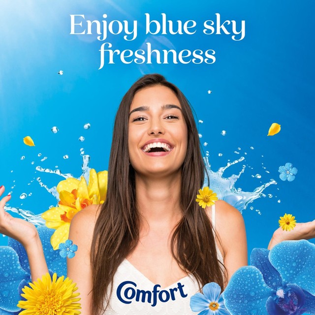 Comfort fabric conditioner Blue Skies 990ml - British product