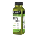 EXALT Nip & Tuck Green Juice with Collagen 330ml, imported from the UK