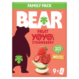 Bear strawberry fruit yoyos 9 x 20g - British product