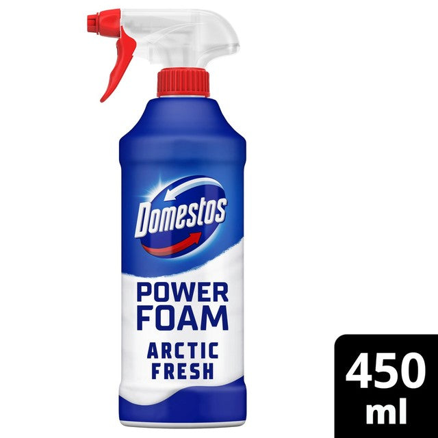 Domestos Power Foam Arctic Fresh Toilet Cleaner 450ml - British product