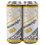 Wainwright Golden Ale Beer 4x500ml cans (British brand)