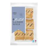 M&S Pork Sausage Rolls 6 Pack