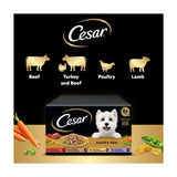 Cesar Country Stew wet dog food trays 8 x 150g - British product