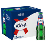 Kronenbourg 1664 Bière Lager Beer 12x275ml Bottles