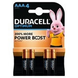 Duracell Optimum AAA Alkaline Batteries