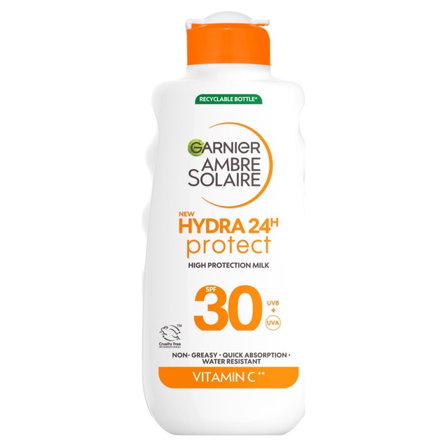 Garnier Ambre Solaire Hydra 24 sun protection lotion SPF30 175ml - British product