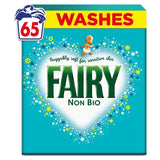 Fairy non bio washing powder for sensitive skin 65 washes - British product