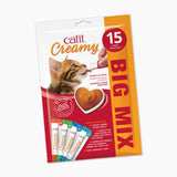 Catit Creamy Variety Lickable Cat Treats 15 x 10g