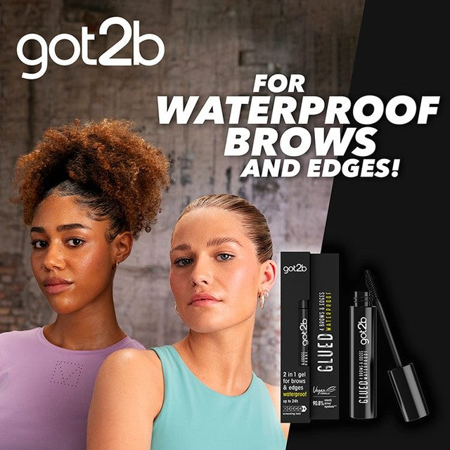 Got2b Glued for Brows & Edges waterproof hair gel 16ml, UK version