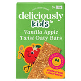 Deliciously Ella Kids Vanilla Apple Twist Baked Flapjack Oat Bars 5 x 25g