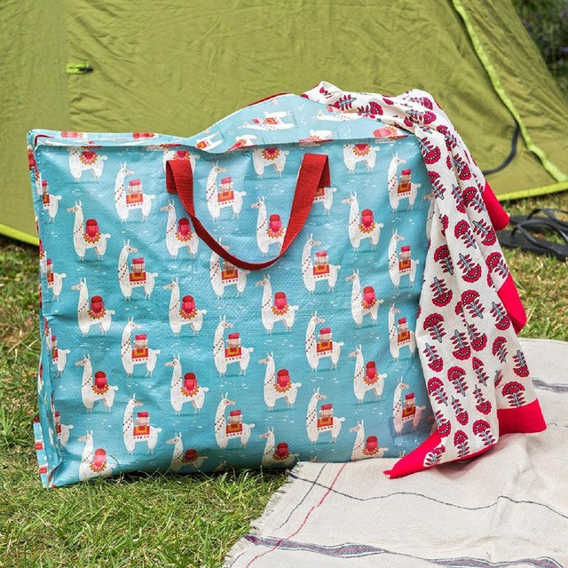 Rex London Llamas Jumbo Storage Bag, imported from the UK