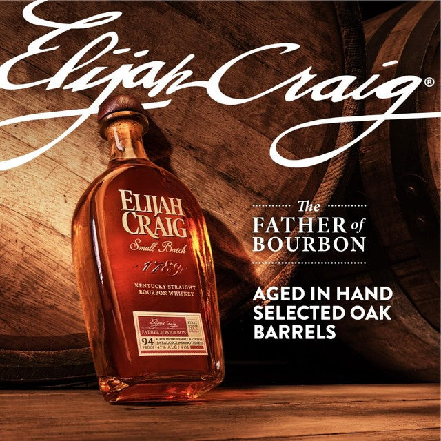 Elijah Craig Small Batch Bourbon 70cl - British product