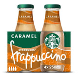 Starbucks Frappuccino Caramel Iced Coffee 4 x 250ml (British brand)