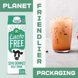 Arla Lactofree semi skimmed milk 1L - British product