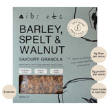nibs etc. Barley, Spelt & Walnut Savoury Granola 360g