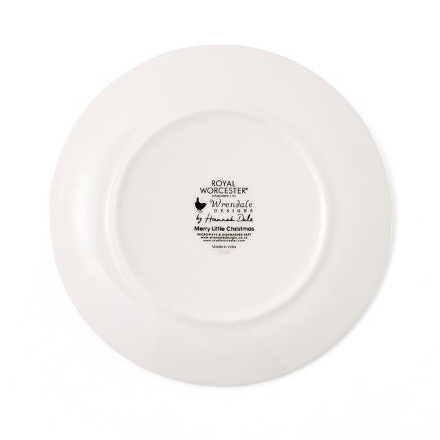 Portmeirion Wrendale Designs coupe plates set of 2 (British brand)