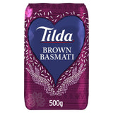Tilda wholegrain brown basmati rice 500g (British brand)
