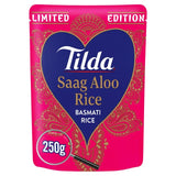 Tilda Saag Aloo Basmati Microwave Rice 250g